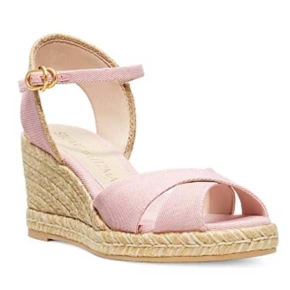 Stuart Weitzman Mirela Espadrille Wedges Size 11 - Picture 11 of 11